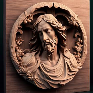 3D model st jesus (STL)